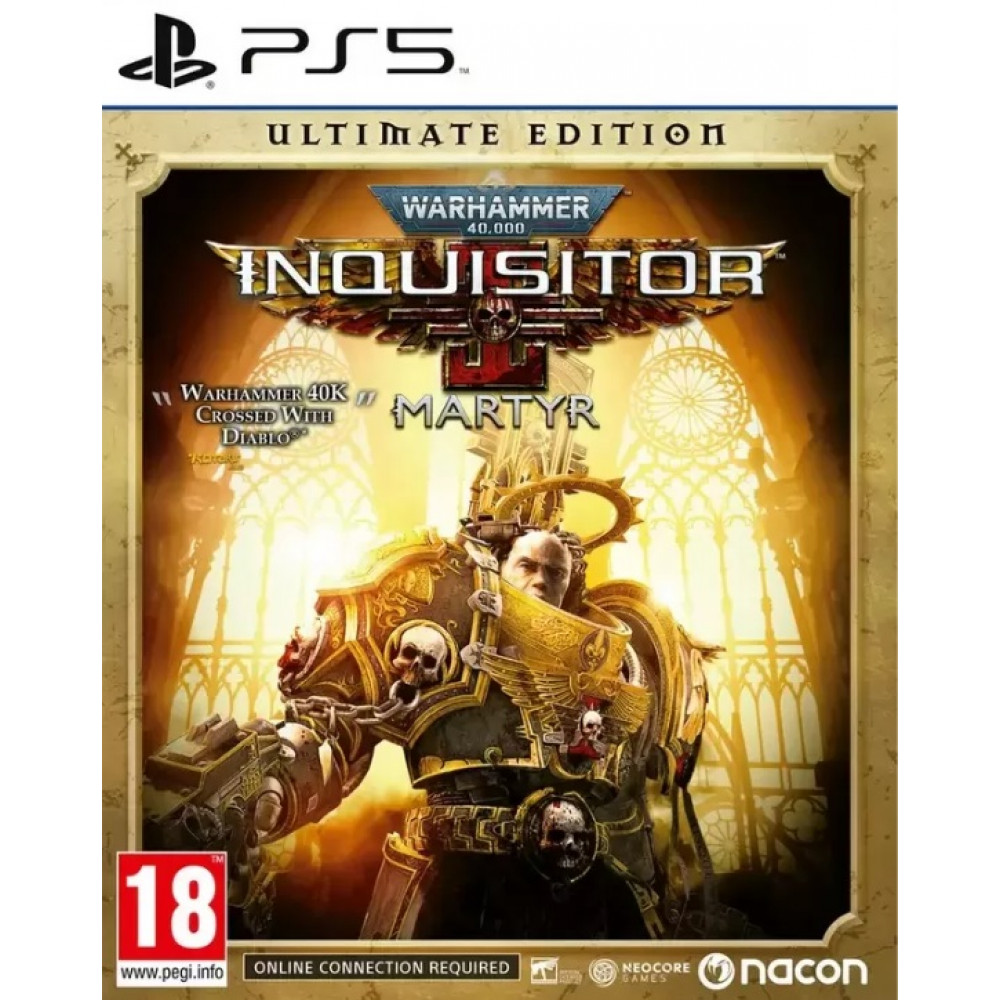 Warhammer 40,000: Inquisitor - Martyr Ultimate Edition [PS5, русские субтитры]