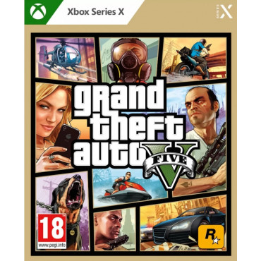Grand Theft Auto V / GTA 5 [Xbox Series X, русские субтитры] (Б/У)