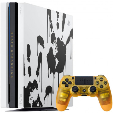 PlayStation 4 Pro White 1 Tb "Death Stranding" Limited Edition (Б/У)