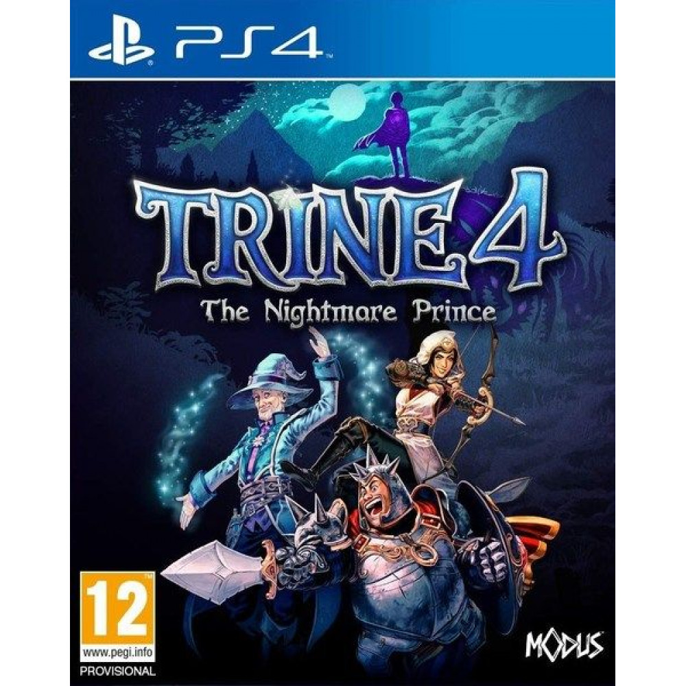 Trine 4: The Nightmare Prince [PS4, русские субтитры] (Б/У)