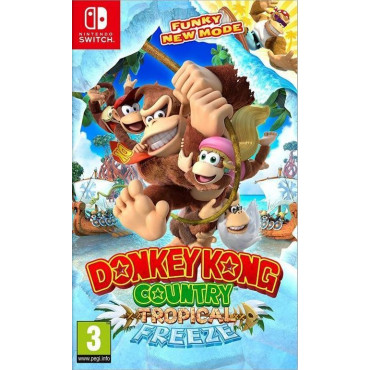 Donkey Kong Country: Tropical Freeze [Nintendo Switch, английская версия] (Б/У)