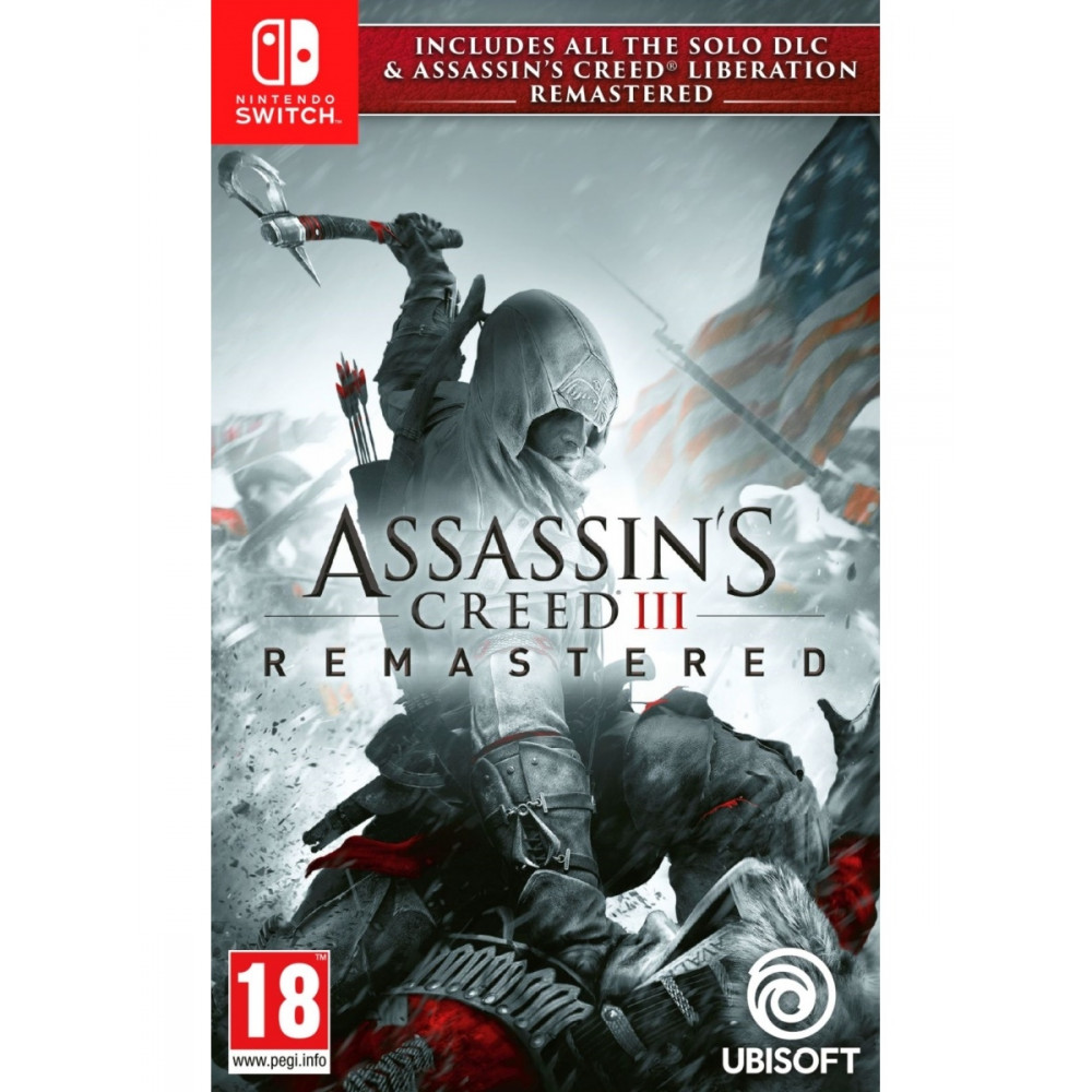 Assassin’s Creed III Обновленная версия [Nintendo Switch, русская версия] (Б/У)