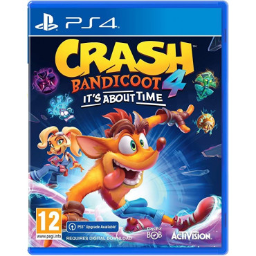 Crash Bandicoot 4: Это Вопрос Времени [PS4, русские субтитры] (Б/У)