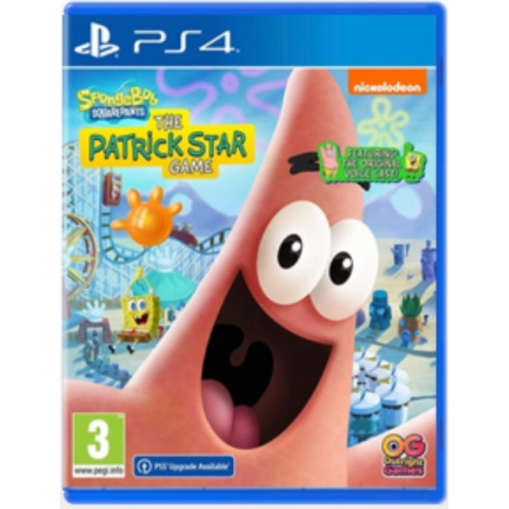 Spongebob Square Pants The Patrick Star Game [PS4, английская версия]