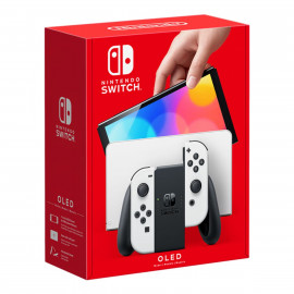 Nintendo Switch OLED White 128 прошитый (Б/У)