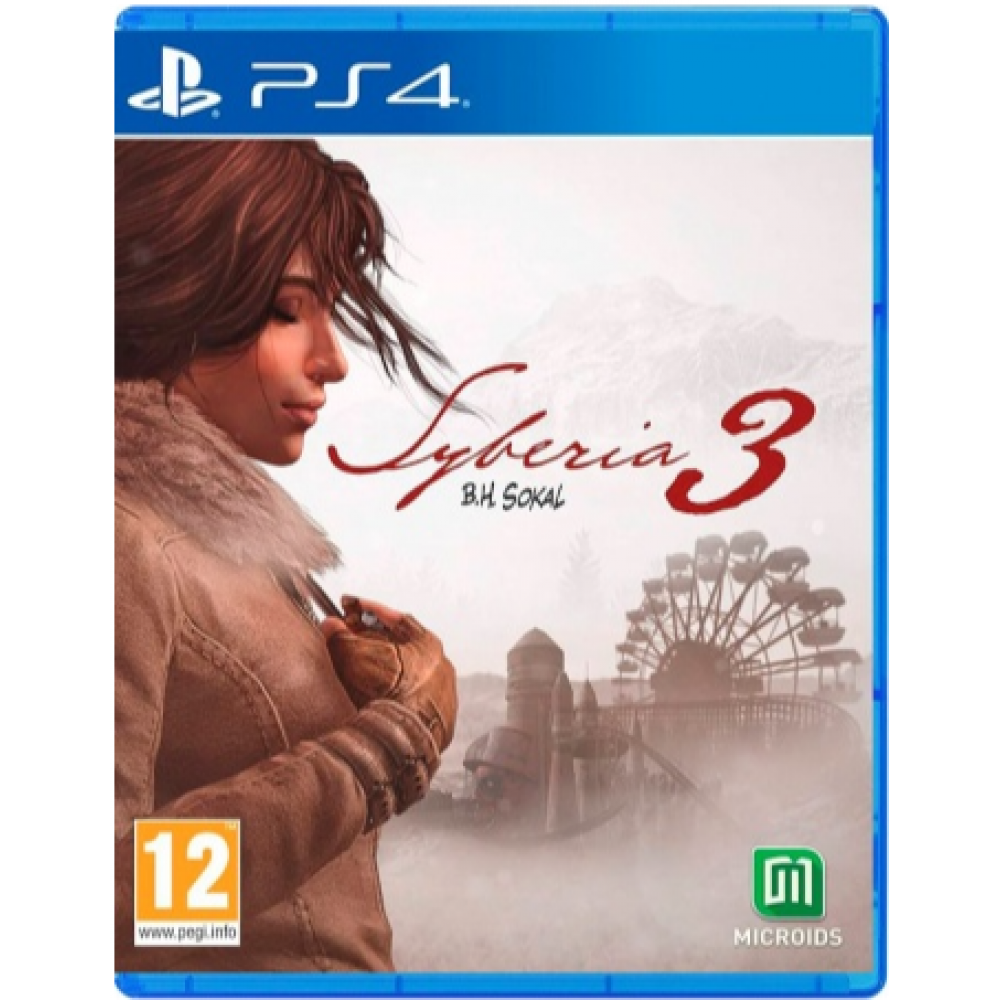 Syberia 3 (Сибирь) [PS4, русская версия] (Б/У)