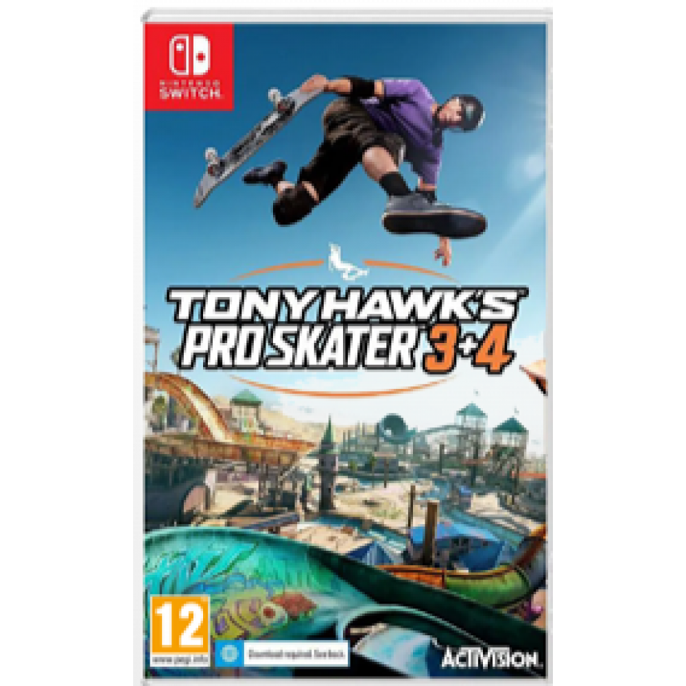 Tony Hawks Pro Skater 3 + 4 [Nintendo 2, английская версия]