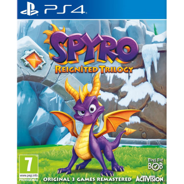 Spyro Reignited Trilogy [PS4, английская версия] (Б/У)