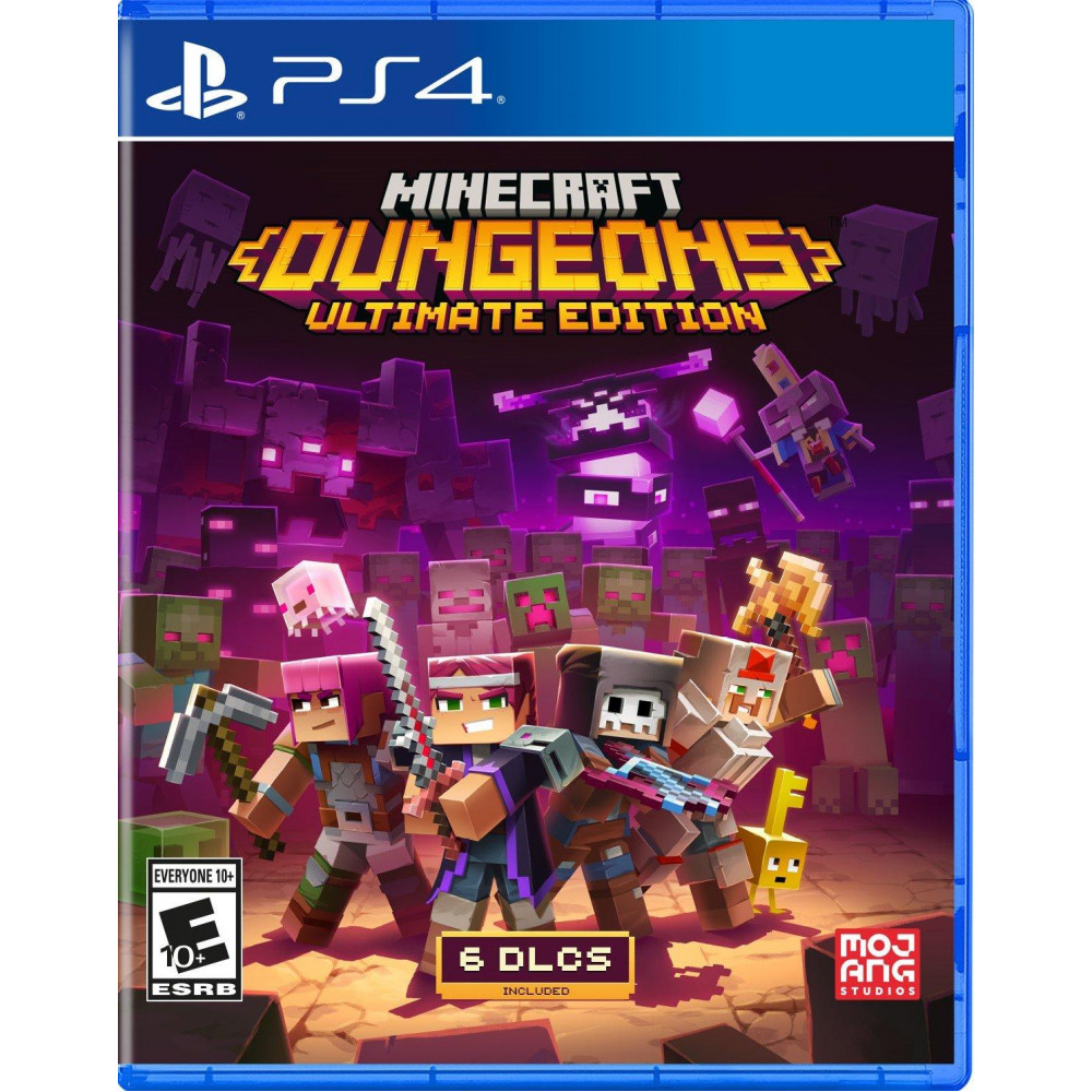 Minecraft Dungeons - Ultimate Edition [PS4, русские субтитры]