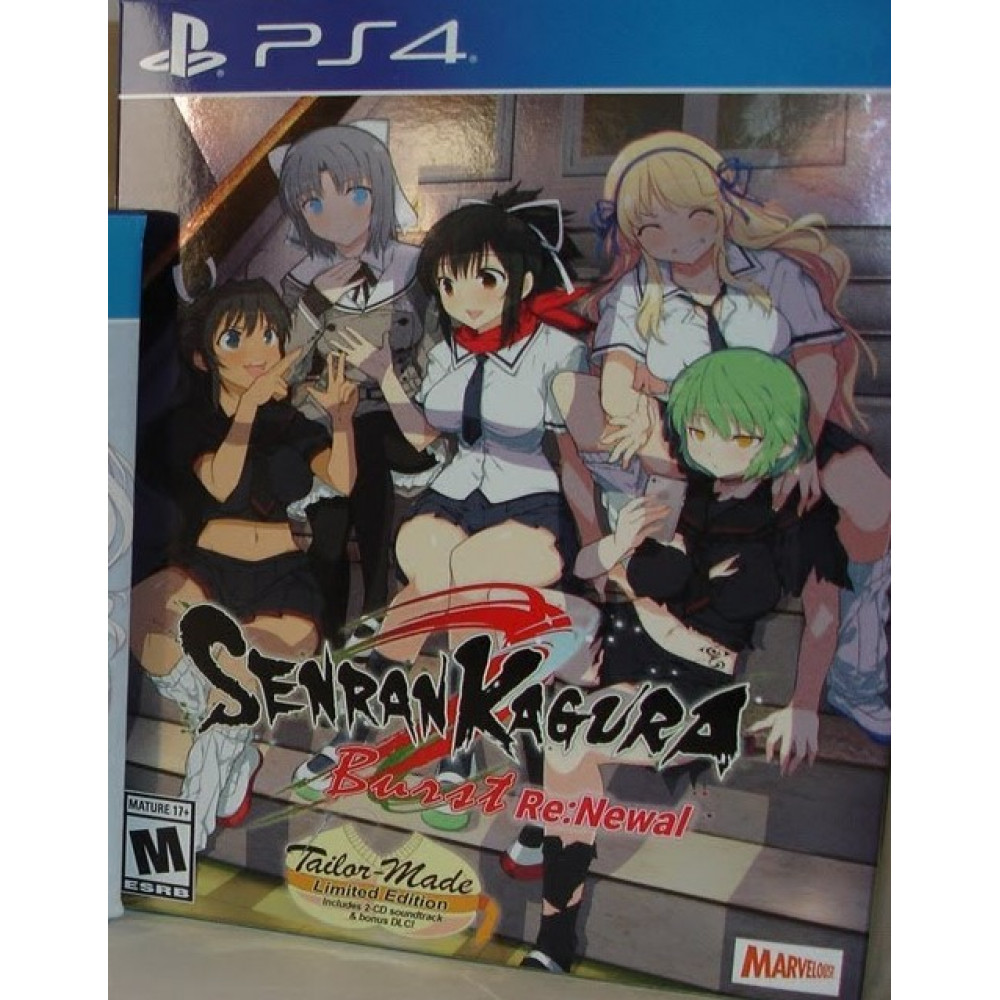 Senran Kagura: Burst Re: Newal - Tailor Made Edition [PS4, английская версия]