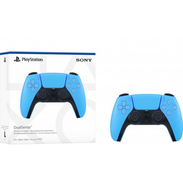 Джойстик PS-5 DualSense Blue (голубой) 100% Original