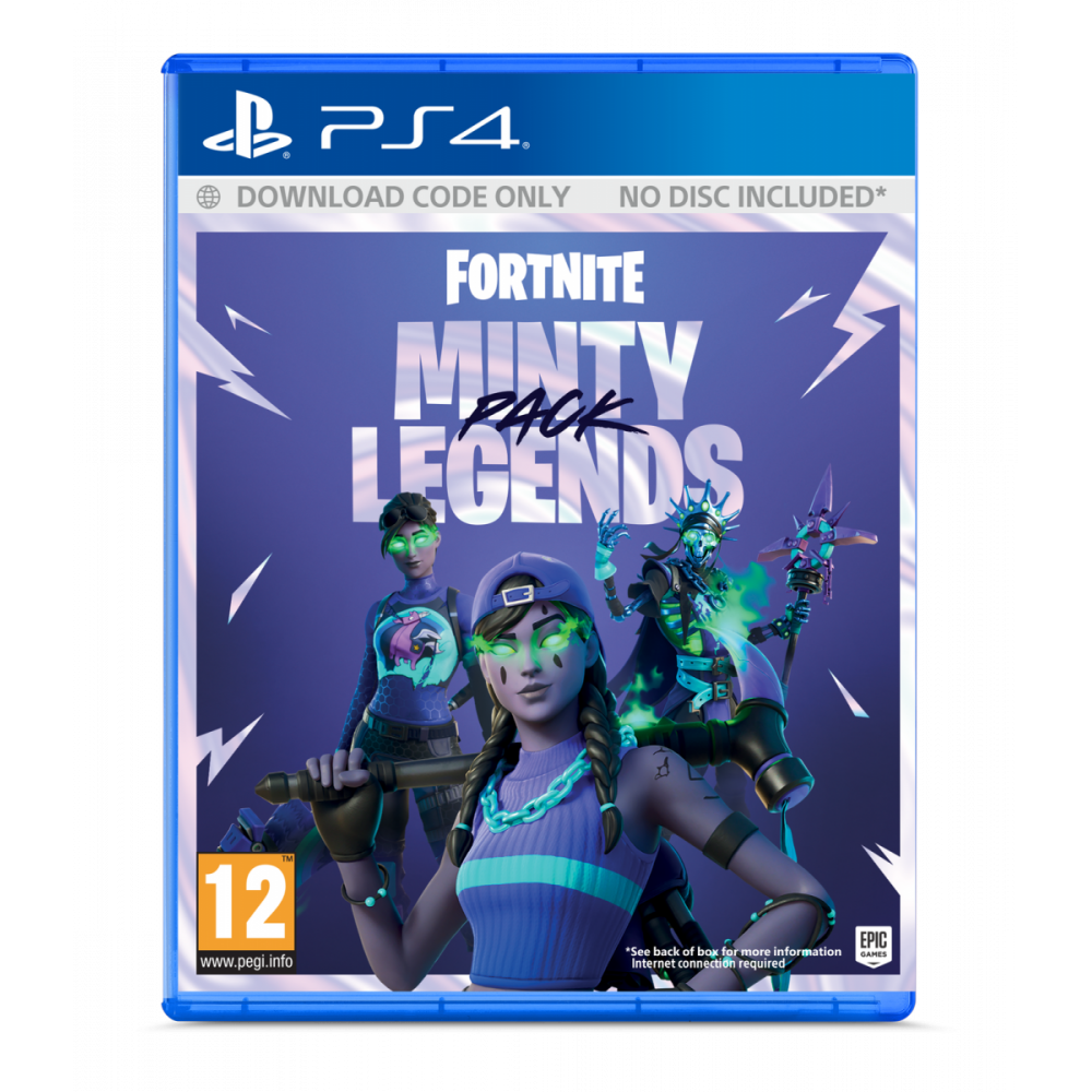 Fortnite Minty Legends Pack (КОД ЗАГРУЗКИ, БЕЗ ДИСКА) [PS4, английская версия]