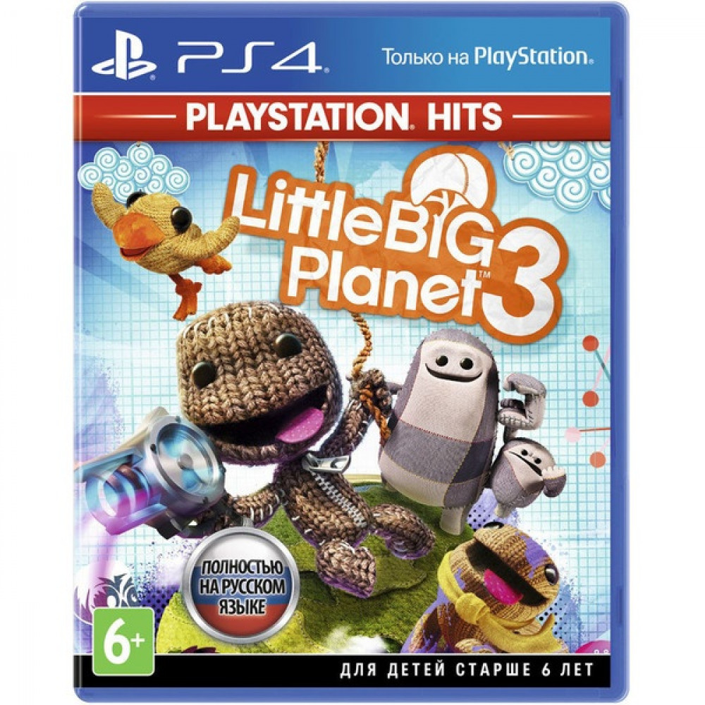 LittleBigPlanet 3 [PS4, русская версия] (Б/У)