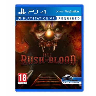 Until Dawn: Rush of Blood (только для VR) [PS4, русская версия] Б/У