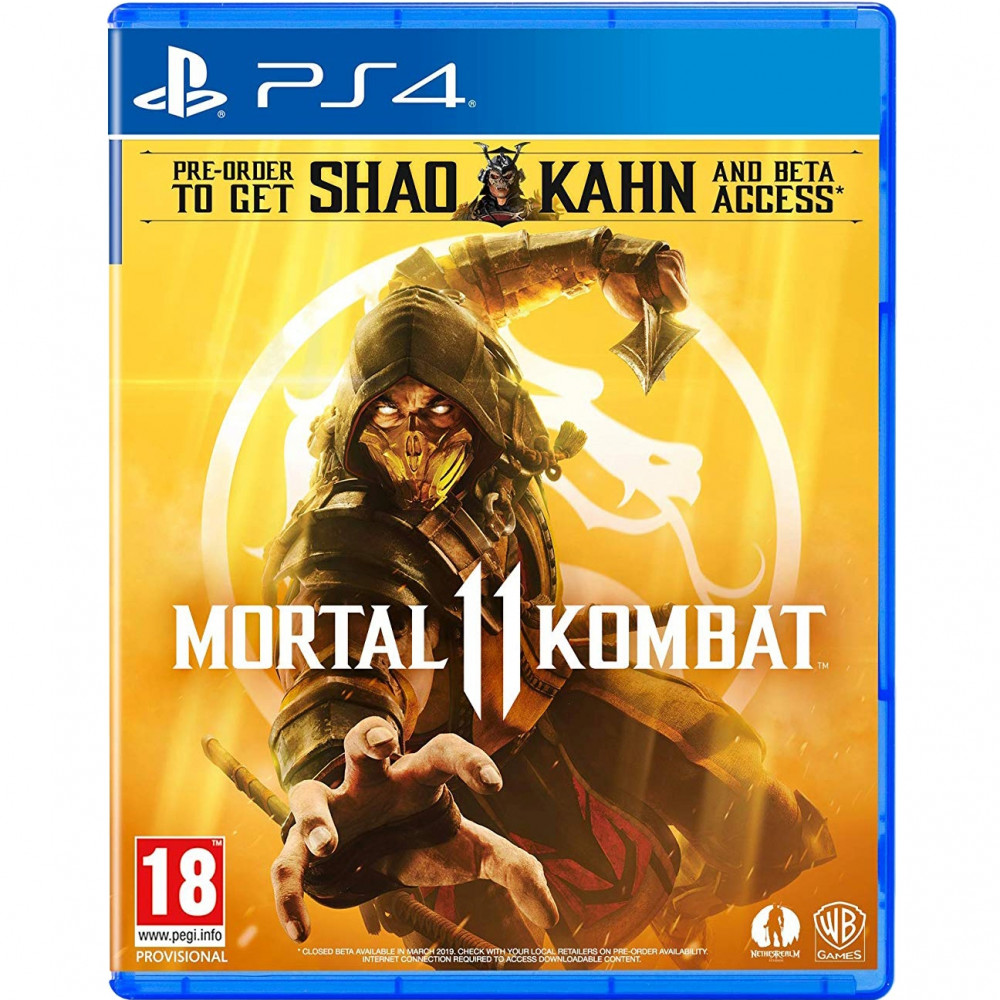 Mortal Kombat 11 [PS4, русские субтитры] (Б/У)