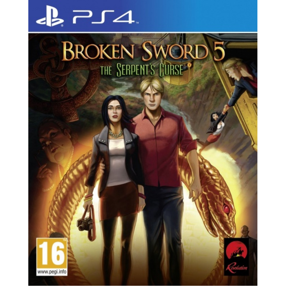 Broken Sword 5: The Serpent's Curse [PS4, русские субтитры] (Б/У)