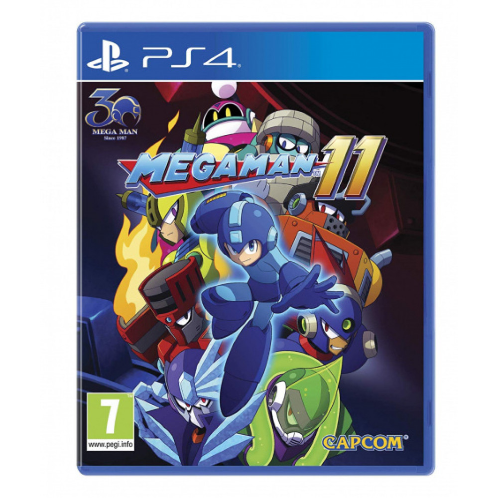 Mega Man 11 [PS4, русская документация] (Б/У)