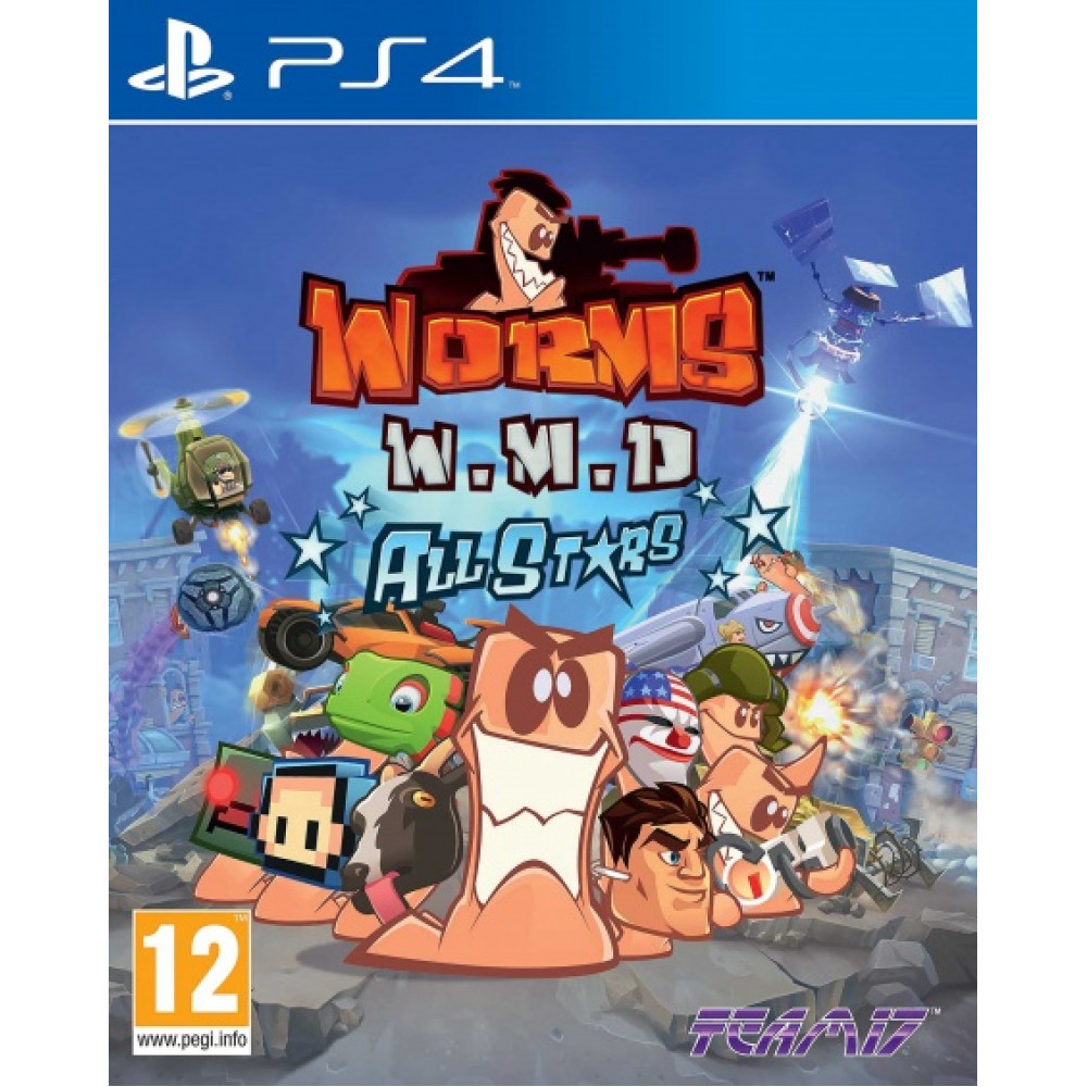 Worms W.M.D. All Stars [PS4, русская версия]