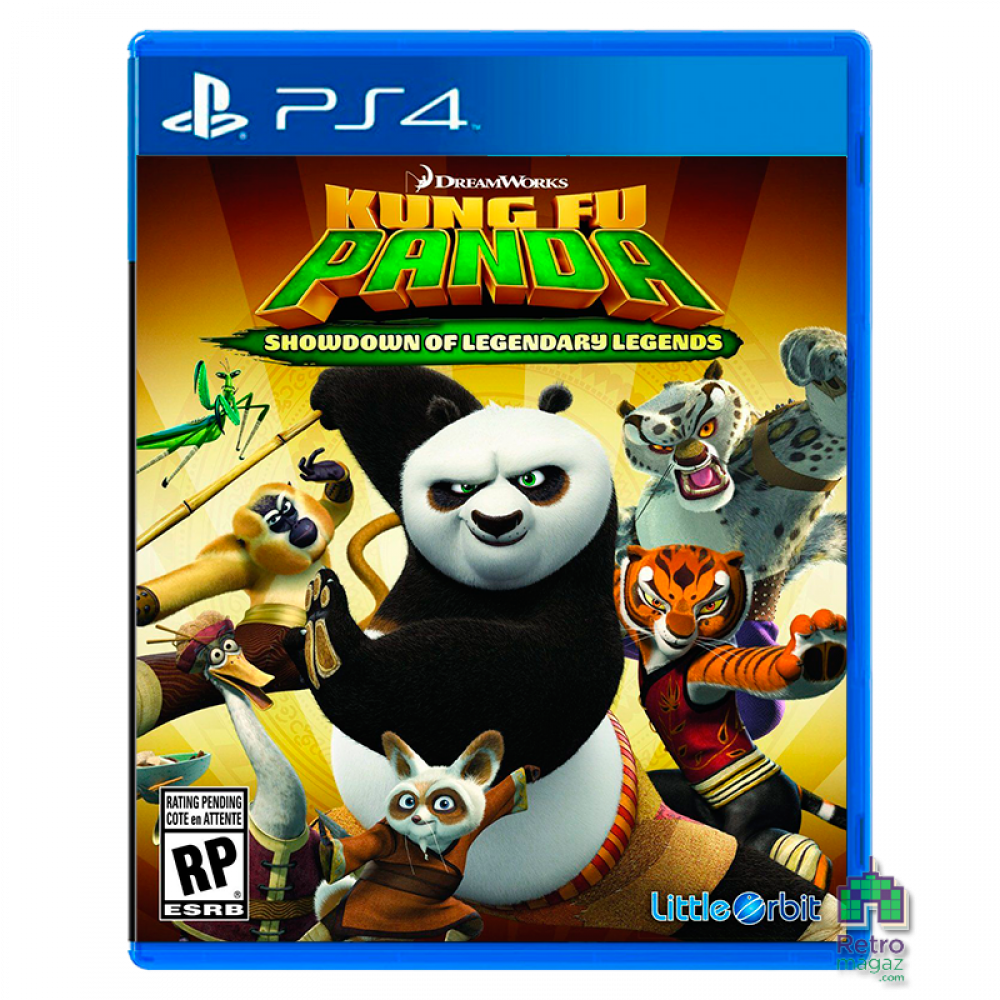 Кунг-Фу Панда: Решающий Поединок Легендарных Героев [PS4, английская версия]