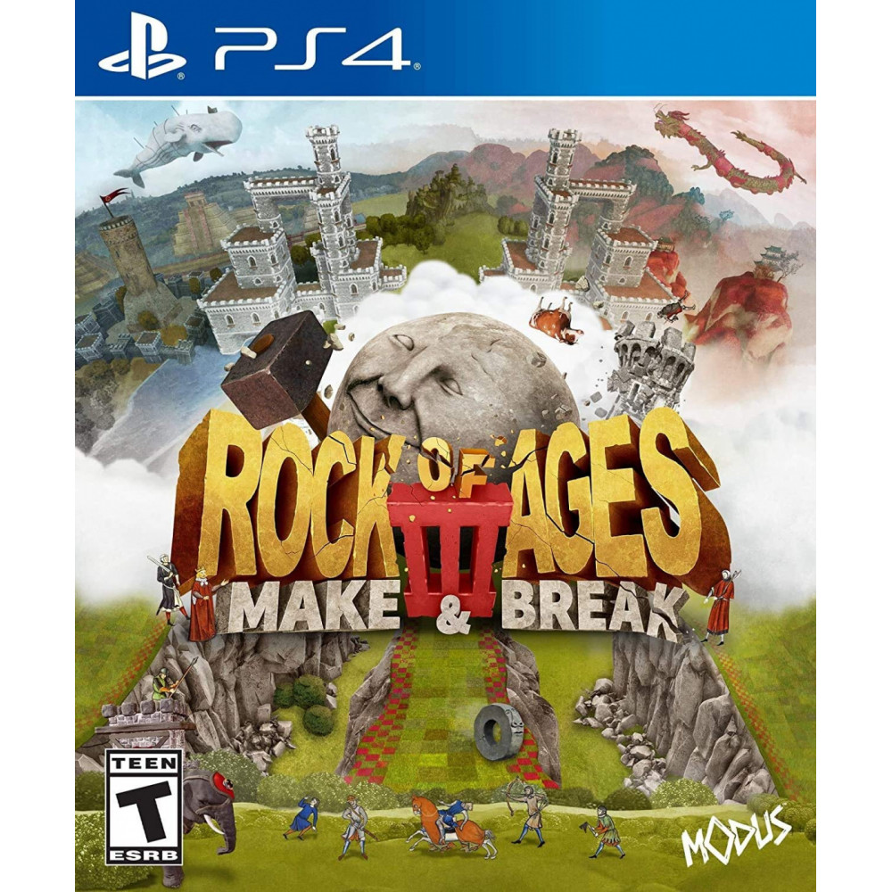 Rock of Ages III: Make & Break [PS4, английская версия]
