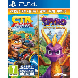 Crash Team Racing Nitro-Fueled & Spyro Reignited Trilogy [PS4, английская версия]