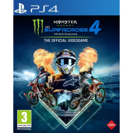 Monster Energy Supercross - The Official Videogame 4 [PS4, английская версия]