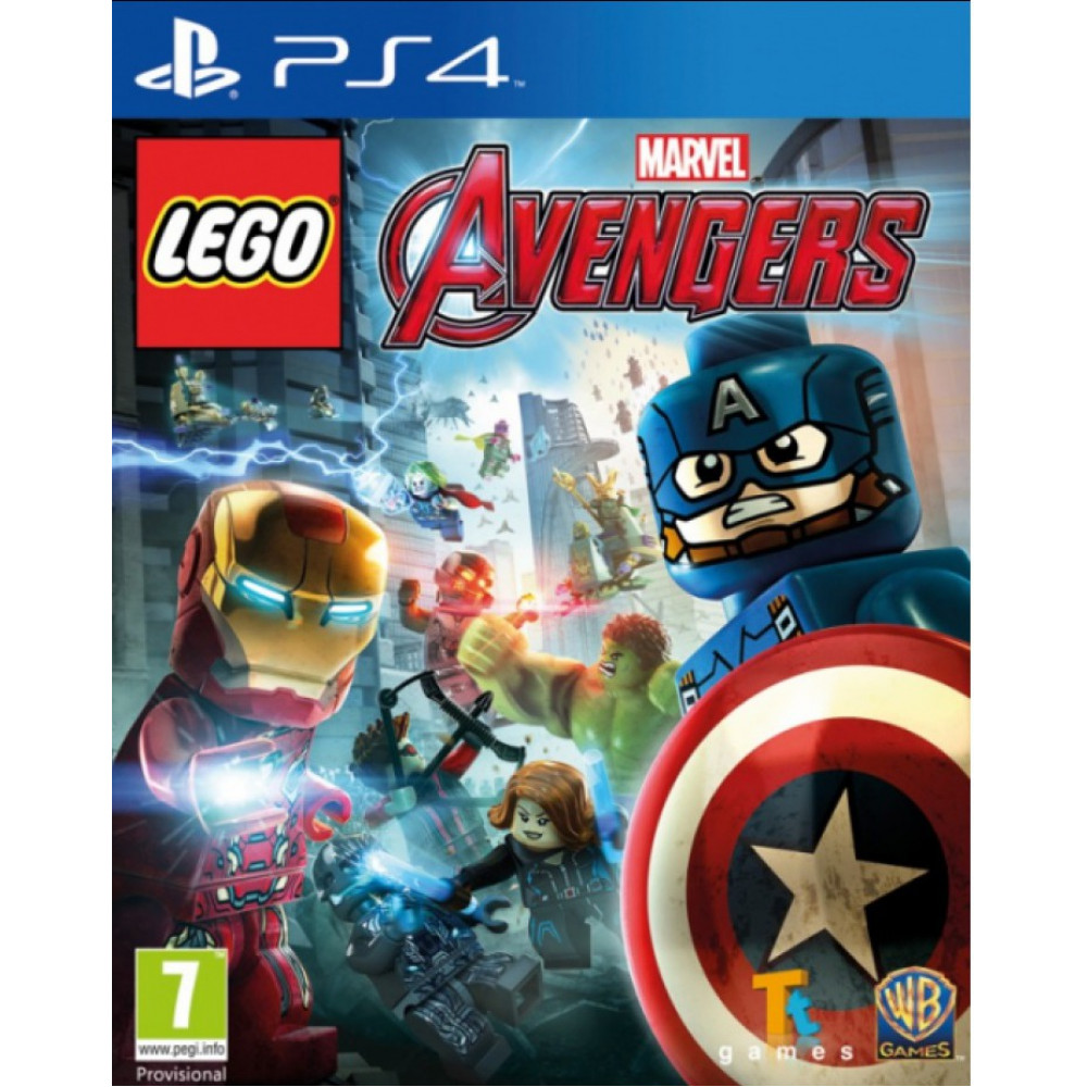 LEGO Marvel Avenger / Мстители [PS4, русские субтитры]