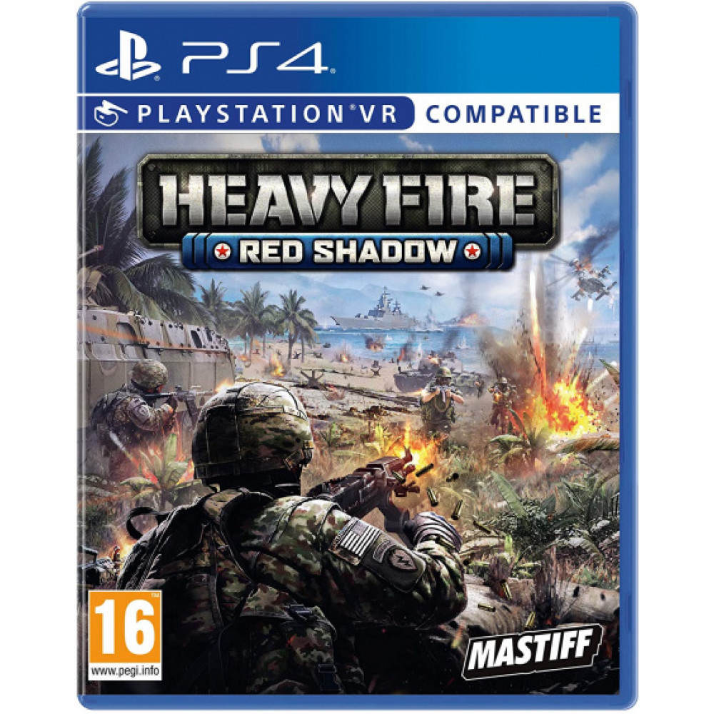 Heavy Fire: Red Shadow (с поддержкой  PS VR) [PS4, русские субтитры]