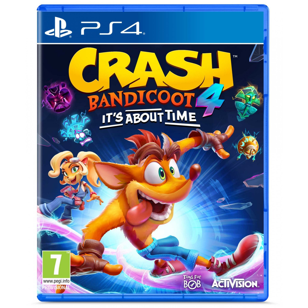 Crash Bandicoot 4: Это Вопрос Времени [PS4, английская версия]