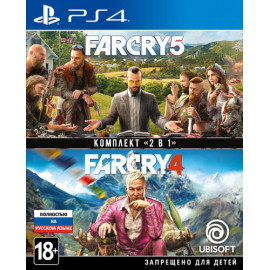 Far Cry 4 + Far Cry 5 [PS4, русская версия]
