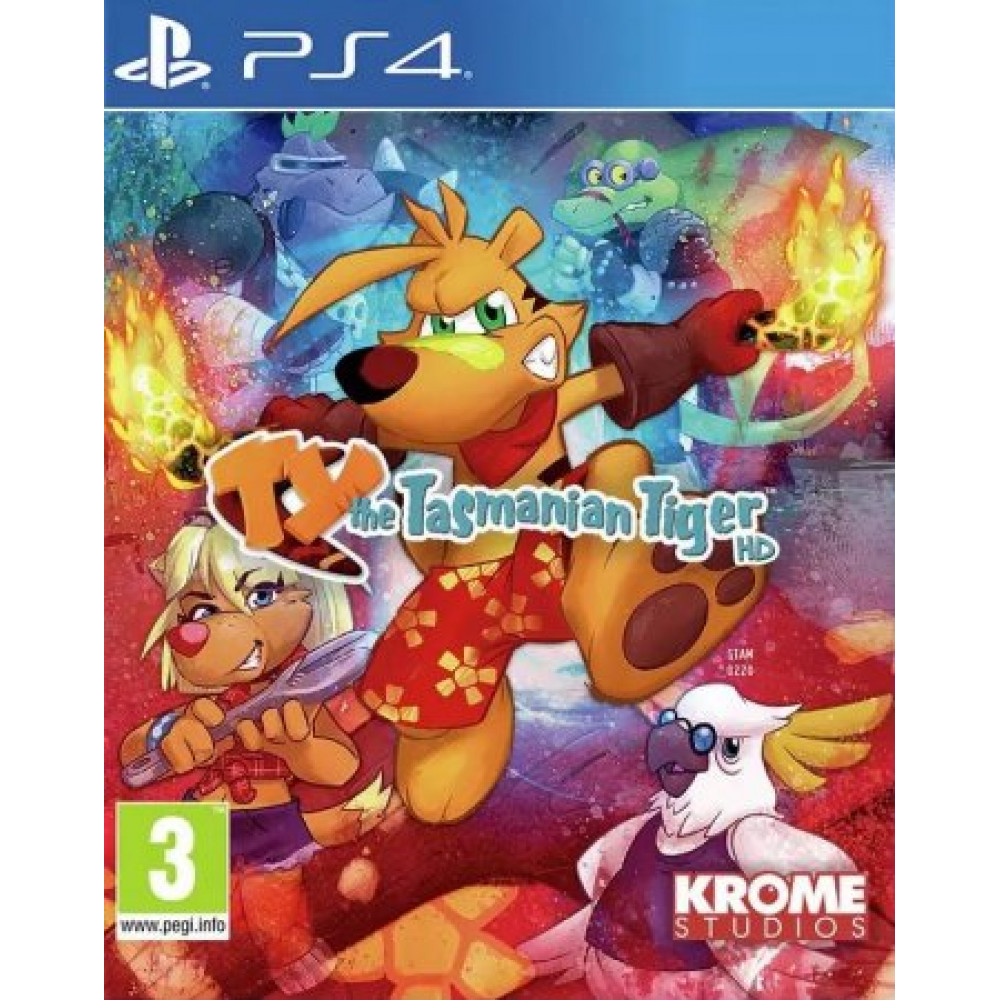 TY the Tasmanian Tiger HD [PS4, английская версия]