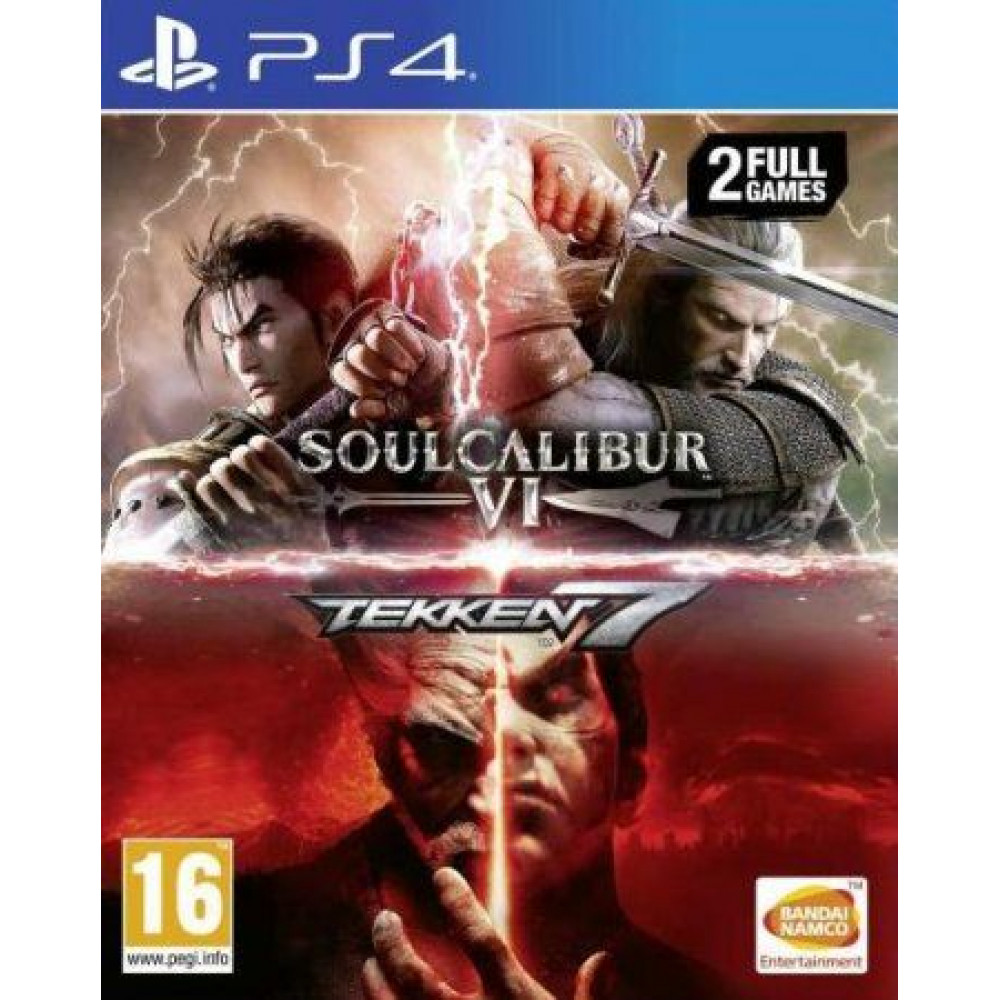 Tekken 7 (с поддержкой PS VR) & Soul Calibur VI - Double Pack [PS4, русские  субтитры]