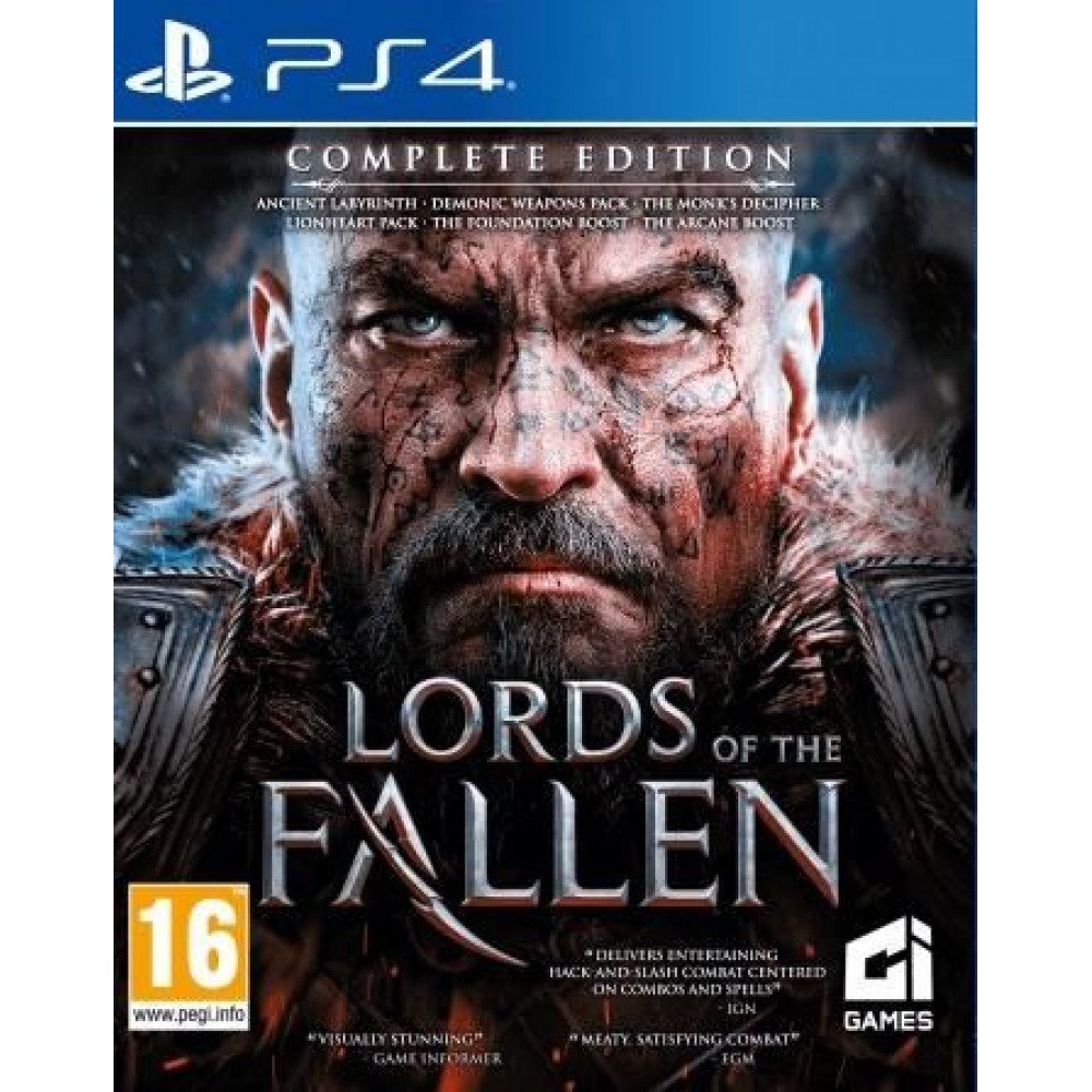 Lords of the Fallen - Complette Edition [PS4, русская версия]