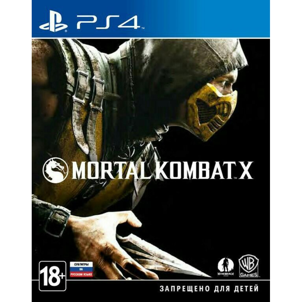 Mortal Kombat X [PS4, русские субтитры]