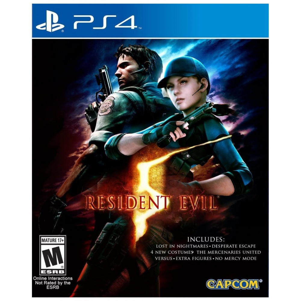 Resident Evil 5 [PS4, английская версия]