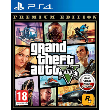 Grand Theft Auto GTA V: Premium Edition l GTA 5 [PS4, русские субтитры]