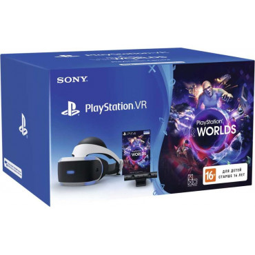 Шлем виртуальной реальности Sony PlayStation VR+vr wolds + адаптер для PS5