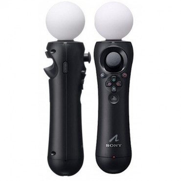 Контроллер движений PlayStation Move Twin Pack 1ая ревизия [PS4] (б/у / пара)