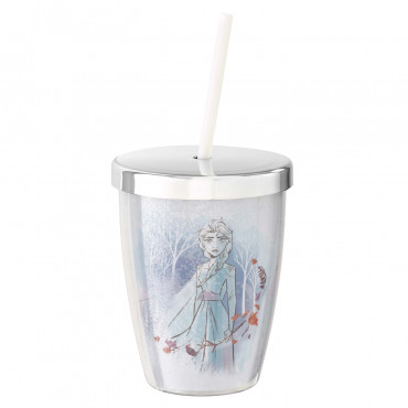 Кружка пластмассовая Funko Disney Frozen 2 Fearless Fearless Travel Tumbler UT-FR06288