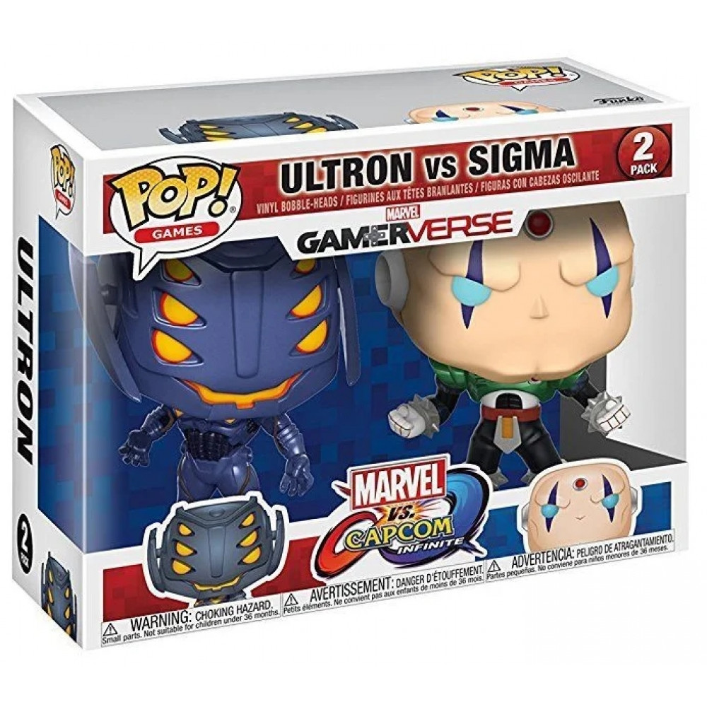 Фигурка Funko POP! Vinyl 2-Pack: Capcom vs. Marvel: Ultron vs Sigma 22779