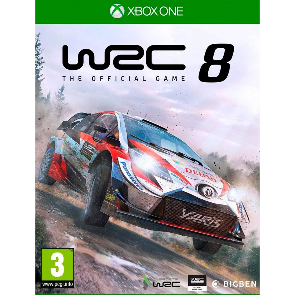 WRC 8 [XBOX One, русские субтитры ] (Б/У)