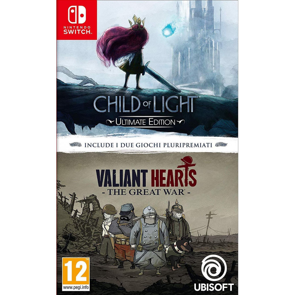 Child of Light Ultimate Edition + Valiant Hearts: The Great War [Nintendo  Switch, русская версия]