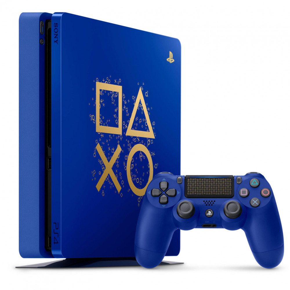 Sony PLAYSTATION 4 Slim 1tb. Sony PLAYSTATION 4 Slim 500gb. Sony PLAYSTATION 4 Slim Limited Edition. Приставка ps4 Slim 500gb Days of Play Limited Edition.