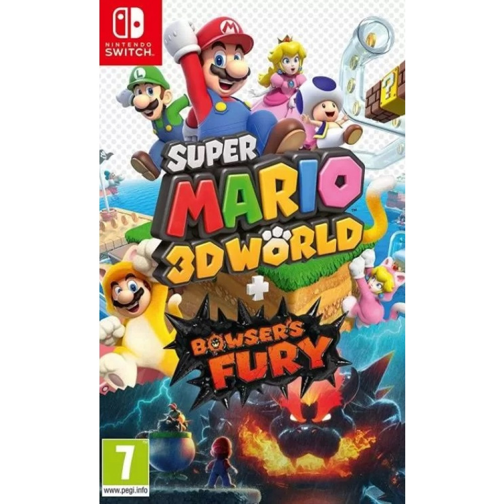 Super Mario 3D World + Bowser's Fury [Nintendo Switch, русская версия]