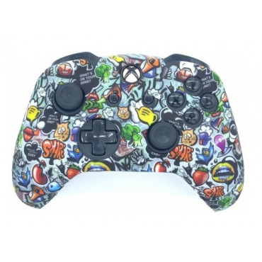 Чехол защитный XB One Silicon Case for Controller Street Graffiti